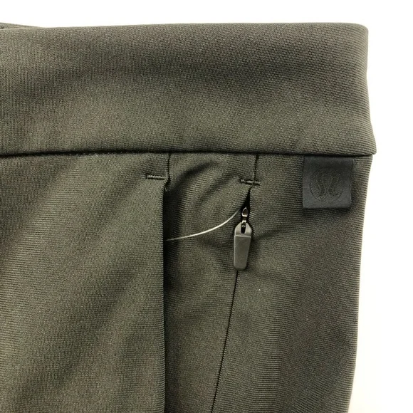 Lululemon Commission Slim-Fit Mens Pant 38 x 27 Warpstreme
Dark Olive - Picture 6 of 9